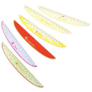 15cm Cute Plastic Ruler Creative Fruit Ruler For Kids Student Novelty'Stationery