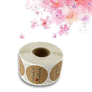 500pcs DIY Handmade Thank you Love Stickers Seals Decals Scrapbook Crafts C F2C8