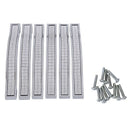 6 x Crystal Furniture Handle Bar Grip Handle Kitchen Cabinet Drawer Door Ha Z3B4