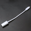 USB-C Type C Male To USB 2.0 A Female OTG Cable Adapter For Macbook J2C3