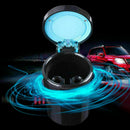 Portable Car LED Light Ashtray Auto Travel Cigarette Holder Black Cup U6S4 T5B7