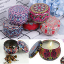 Scented Candle Empty box Natural Tin Can Home Decoration Outdoor Candy Gif Hn