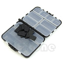 Waterproof Fishing Lure Bait Tackle 26 Compartments Storage Box Bag Case