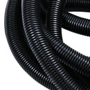 20 Ft 1 inch Split Wire Loom Conduit Polyethylene Tubing Black Color Sleeve G9Q2