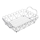 Fruit Basket Bowl Vegetable Iron Rack Storage Stands Holder Apples Orange