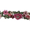 Flower Embroidered Trim Lace Ribbon DIY Wedding Sewing Craft Applique Suppl D2K3
