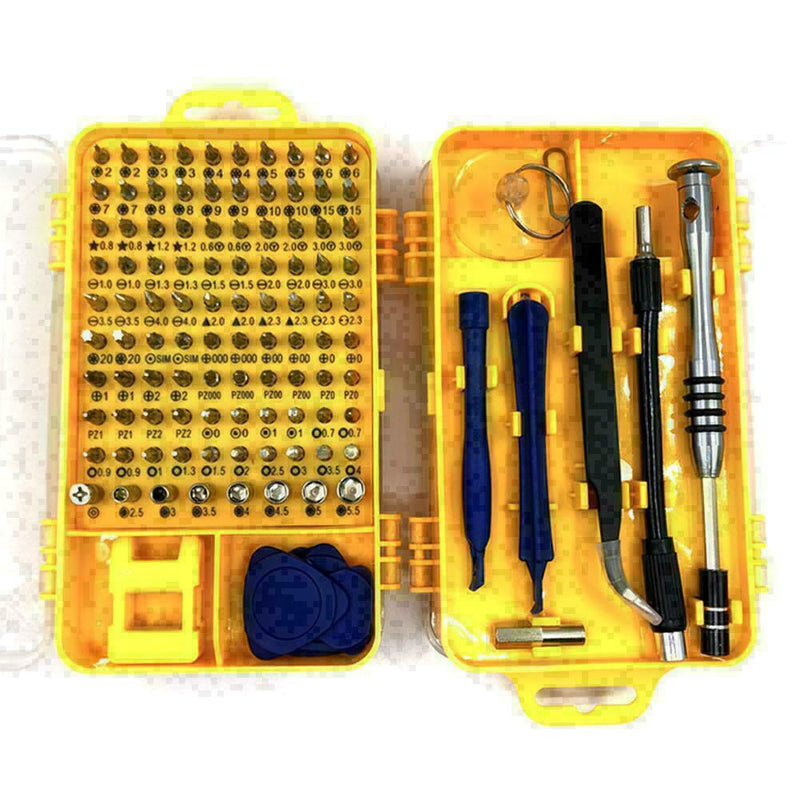 110 in 1 Magnetic Precision Screwdriver Set Watch Mobile Repair Phone Kits N4Y8