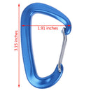 Outdoor Rock Climbing Security Safety Buckle Carabiner Hook Master Lock ME