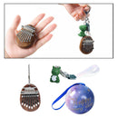 Portable Mini Kalimba 8 Keys African Thumb Finger Piano Mbira with Pendant