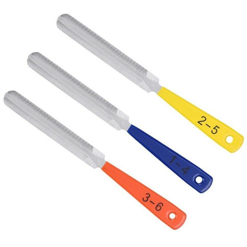 Ukulele Nut Files,3Pcs Nut File Nail Puller Guitar Repair Tool For Bass Man