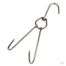 Pack 2 Meat Hook Stainless Steel Hanging Butcher Rustic Farmhouse Hunting