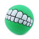 Bite Treat Smile Fetch Ball Toys doggie Teeth ball Fetch Funny Resista3Ce