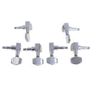 6 Chrome Guitar String Tuning Pegs Tuners Machine Heads Acoustic Electric