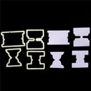 4pcs Funnels Metal Cutting Dies Stencil for DIY Scrapbooking Album Paper CardsSP
