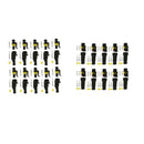 20 Sets Car 1Pins  2Pins Sealed Waterproof Electrical Wire Connector Plug Kits
