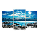 3pcs DIY Sea View 5D Diamond Painting Embroidery Full Drill Cross Stitch