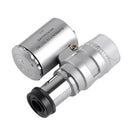 Mini 60X Pocket Microscope Hydroponic Garden Plant Bud Pest Magnifier LED MRD
