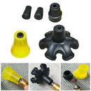 Cane Tip - Self Standing 6-Support Feet Base Replacement for Most Walking Canes,
