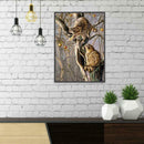 5D DIY Full Drill Diamond Painting Climbing Raccoon Cross Stitch Embroidery