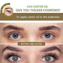 10ml Castor Oil Eyelash Enhancer Growth Serum Eyelash Growth Nursing Essenc D4J1