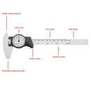 Plastic Dial Calipers 0-150mm 0.2mm Digital Vernier Calipers Measuring Tool
