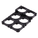 10pcs/lot 32650 2x Battery Holder Bracket Cell Safety Anti Vibration Plasti