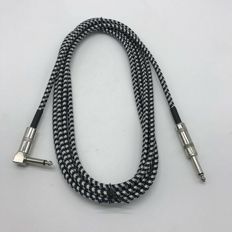 6 Meters/ 20 Feet Electric Guitar Bass Musical Instrument Cable Cord 1/4 In