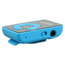 Mini Mirror Clip USB Digital Mp3 Music Player Support 8GB SD TF Card Blue