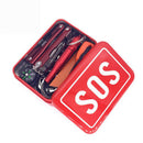 Tool Storage Case Box Tool Kit Emergency With SOS Letter Camping Car Travel