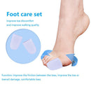 2Pcs Silicone Finger & Toe Protector Foot Pain Relief Guard insole Feet C Kw