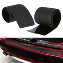 Black Rear Bumper Rubber Pad Kit Guard Sill Plate Trunk Protector Trim Cove E0K9