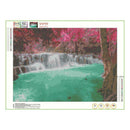 Waterfall DIY Full Drill Diamond Painting Embroidery Cross Stitch Art(A)