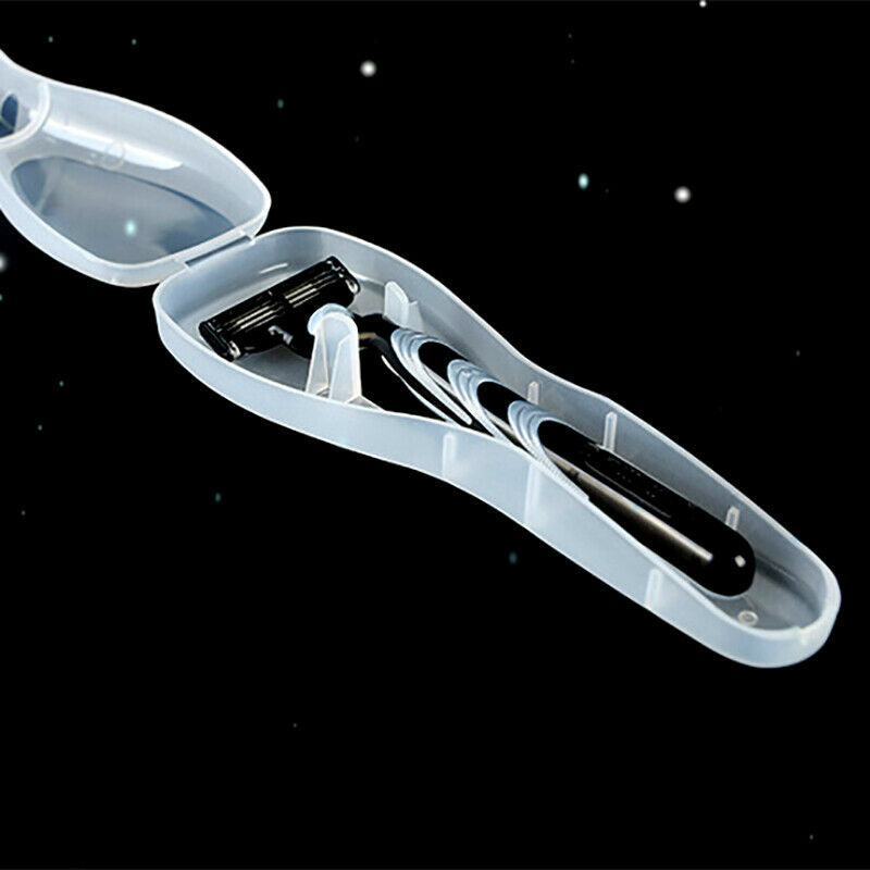 1PC Portable Travel Razor Blades Holder Box Case Storage Bathroom OrganizerS Hn