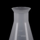 500ml Lab clear plastic laboratory chemical conical flask storage bottle 3C JC&M