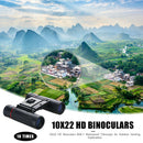 10x22 HD Binoculars BAK-7 Telescope for Outdoor Hunting Camping Exploration