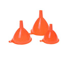 3x plastique entonnoir cuisine maison outil Lab voiture gadget eau liquide F Kw