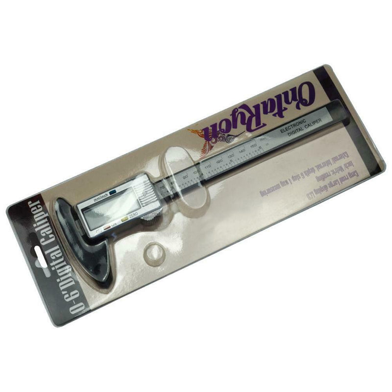 Carbon Electronic Digital Vernier Caliper Micrometer Guage  LCD 6