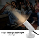 LED Stage Spotlight Beam Lamp Disco Bar KTV Club Party Spot Light (Yellow) A