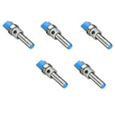 5 Piece Router Bit 1/4 Inch Shank Bearing Mortise Template Flush Trim Cutter