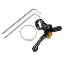 Cycling Dropper Lever Hollow Design with Wrench for 22.2mm Handlebar Black