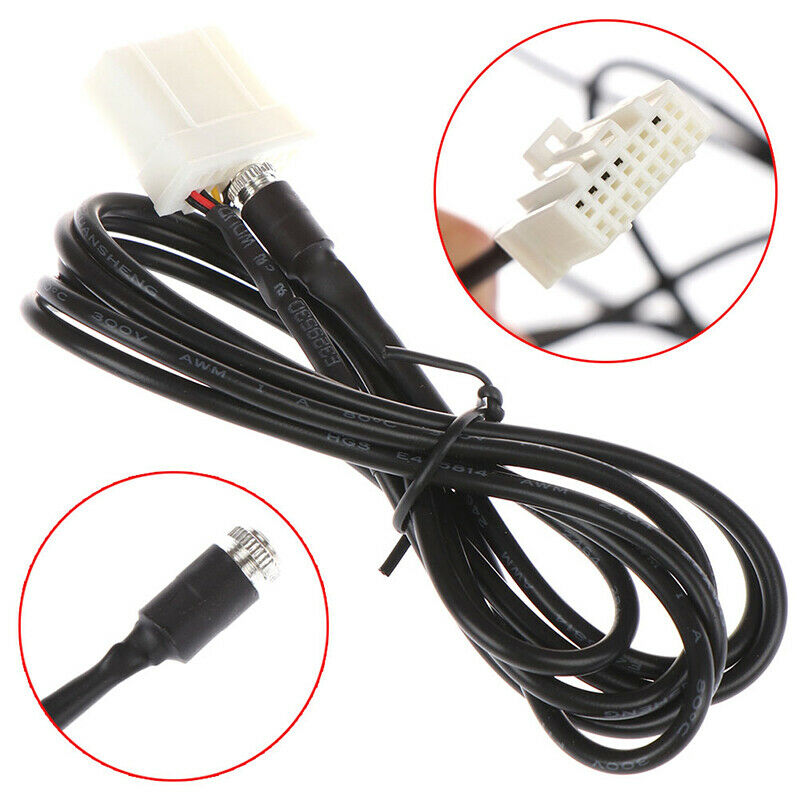 Cables Female Jack Aux Audio Adapter Cable For Mazda M3 M6 Rx8 Mx-5 Pentium-OZ