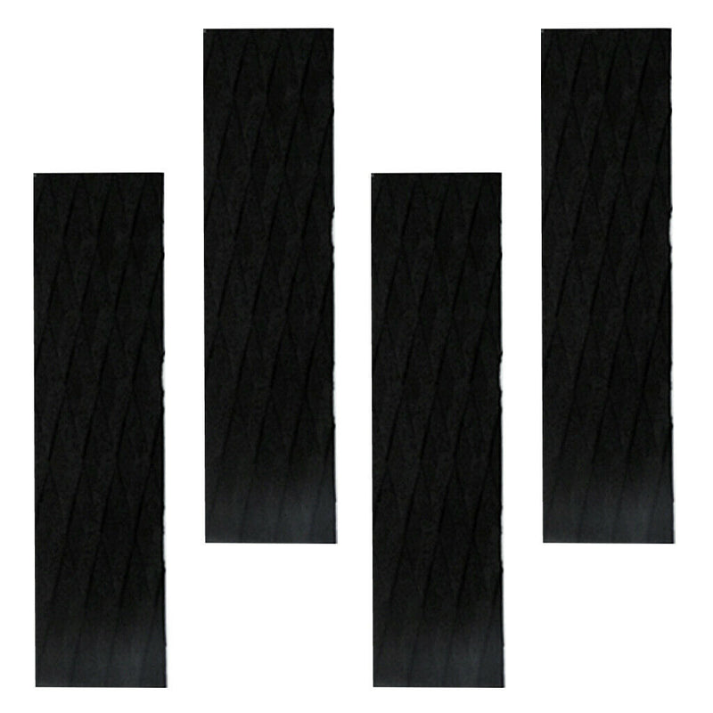 8 Pieces EVA Skimboard Traction Pad Deck Bar Grip Tail Pad Surfboard Shortboard