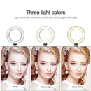 Dimmable Photography Camera Selfie LED Ring Light For Video Studio Live Y9D3