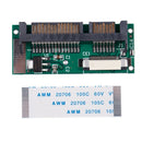 1.8" ZIF CE SSD HDD to 7+15 Pin SATA Adapter Converter w FFC Cable