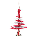 2pcs Non-Woven Christmas Bell Pendants Xmas Hang Ornament New Year Decor Gift