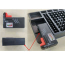 98 Battery Caddy Storage Holder Rack Organizer BT-168  AAA AA D C 9V