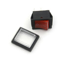 Red Button Rocker Switch 4 Plugs 16A 250V Electrical Equipment Switches A_ci Kw