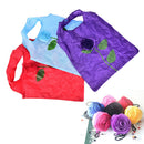 Multi-color Rose Flower Reusable Eco Bags Foldable Shopping Travel Grocery Ba ME