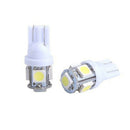 50Pcs Super White T10 Wedge 5-SMD 5050 LED Light bulbs W5W 2825 158 192 NXM
