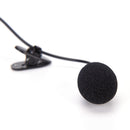 mini 3.5mm hands-free mic microphone clip on lavalier lapel for pc laptop  Z